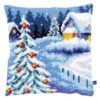 Vervaco PN-0154633 Kreuzstichkissen Winterlandschaft 1 Vervaco PN-0154633 Kreuzstichkissen Winterlandschaft -Berühmter Spielzeug Geschäft 0154633