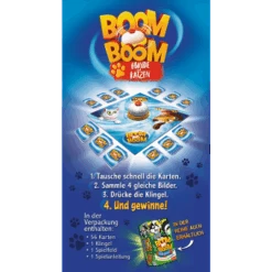 Trefl 02192 Boom Boom Hunde Und Katzen -Berühmter Spielzeug Geschäft 02192 150 03
