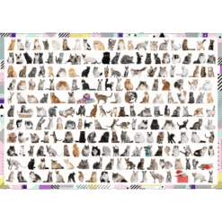 Trefl 10498 208 Katzen 1000 Teile Puzzle -Berühmter Spielzeug Geschäft 10498 150 02