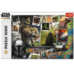 Trefl 10718 Disney Star Wars The Mandalorian Grogu Sammlung 1000 Teile Puzzle -Berühmter Spielzeug Geschäft 10718 150 p