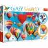 Trefl 11112 Crazy Shapes Bunte Luftballons 600 Teile Puzzle -Berühmter Spielzeug Geschäft 11112 150 01