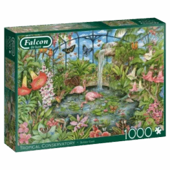 Falcon 11295 Debbie Cook Tropical Conservatory 1000 Teile Puzzle