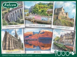 Falcon 11325 Alla Badsar Grüße Aus Schottland 1000 Teile Puzzle 9 Falcon 11325 Alla Badsar Grüße Aus Schottland 1000 Teile Puzzle -Berühmter Spielzeug Geschäft 11325 front