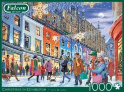 Falcon 11353 Victor McLindon Weihnachten In Edinburgh 1000 Teile Puzzle -Berühmter Spielzeug Geschäft 11353 f 14