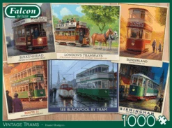 Falcon 11367 Vintage Trams 1000 Teile Puzzle -Berühmter Spielzeug Geschäft 11367 f 14