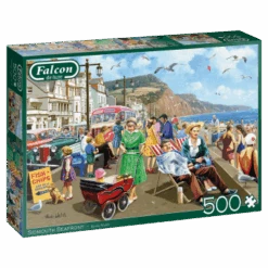 Falcon 11375 Sidmouth Seafront 500 Teile Puzzle