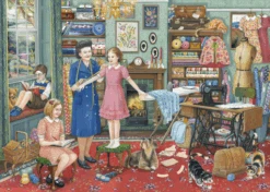 Falcon 11378 Fiona Osbaldstone Die Schneiderin 1000 Teile Puzzle -Berühmter Spielzeug Geschäft 11378 1 2
