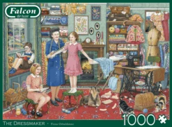 Falcon 11378 Fiona Osbaldstone Die Schneiderin 1000 Teile Puzzle -Berühmter Spielzeug Geschäft 11378 f 14