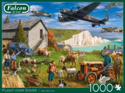 Falcon 11391 Flug über Dover 1000 Teile Puzzle -Berühmter Spielzeug Geschäft 11391 f 14