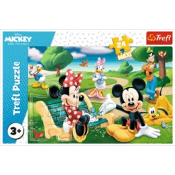 Trefl 14344 Disney Mickey And Friends 24 Teile Maxi Puzzle -Berühmter Spielzeug Geschäft 14344 150 p