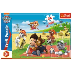 Trefl 14346 Paw Patrol 24 Teile Maxi Puzzle -Berühmter Spielzeug Geschäft 14346 150 p