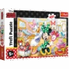 Trefl 16387 Disney Minni Mouse 100 Teile Puzzle -Berühmter Spielzeug Geschäft 16387 150 01