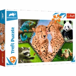 Trefl 16424 Animal Planet 100 Teile Puzzle
