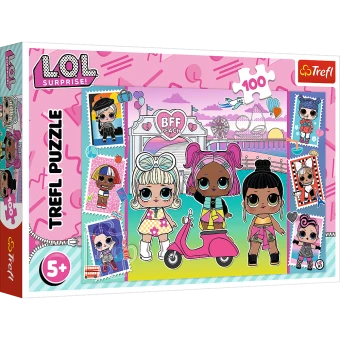 Trefl 16443 L.O.L. Suprise Fotos Von Puppen 100 Teile Puzzle 3 Trefl 16443 L.O.L. Suprise Fotos Von Puppen 100 Teile Puzzle