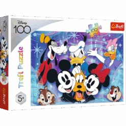 Trefl 16462 Disney 100 Jahre Spaß Bei Disney 100 Teile Puzzle