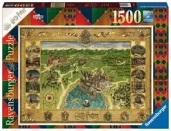 Ravensburger 16599 Harry Potter Hogwarts Karte 1500 Teile Puzzle
