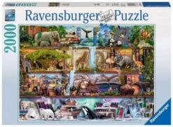 Ravensburger 16652 Aimee Stewart: Großartige Tierwelt 2000 Teile Puzzle