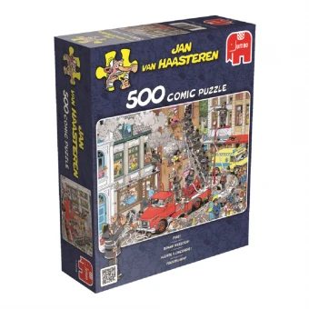 Jumbo 17279 Jan Van Haasteren Feueralarm 500 Teile Puzzle 3 Jumbo 17279 Jan Van Haasteren Feueralarm 500 Teile Puzzle