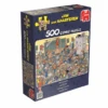 Jumbo 17280 Jan Van Haasteren Fang Die Maus 500 Teile Puzzle -Berühmter Spielzeug Geschäft 17280 box