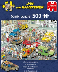 Jumbo 17281 Jan Van Haasteren In Der Autolackiererei 500 Teile Puzzle 9 Jumbo 17281 Jan Van Haasteren In Der Autolackiererei 500 Teile Puzzle -Berühmter Spielzeug Geschäft 17281 f 14