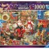 Ravensburger 17300 Santa's Workshop - 1000 Teile Puzzle -Berühmter Spielzeug Geschäft 17300