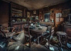 Ravensburger 17361 Lost Places Puzzle Bizarre Meal - 1000 Teile