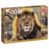 Jumbo 18356 Afrikanische Schönheit 1500 Teile Puzzle -Berühmter Spielzeug Geschäft 18356 box