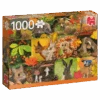 JUMBO 18863 Tiere Im Herbst 1000 Teile Puzzle -Berühmter Spielzeug Geschäft 18863box