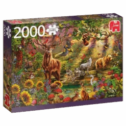 JUMBO 18868 Ciro Marchetti Magischer Wald Bei Sonnenuntergang 2000 Teile Puzzle
