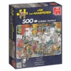 JUMBO 19025 Jan Van Haasteren - Süßigkeitenfabrik 500 Teile Puzzle -Berühmter Spielzeug Geschäft 19025 l 0