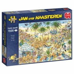 Jumbo 19059 Jan Van Haasteren Die Oase 1500 Teile Puzzle