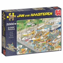 Jumbo Spiele 19068 Jan Van Haasteren Die Schleuse 2000 Teile Puzzle