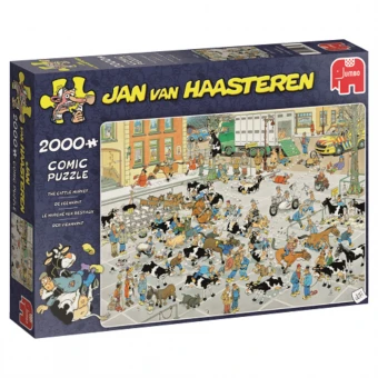 Jumbo 19078 Jan Van Haasteren Der Viehmarkt 2000 Teile Puzzle 3 Jumbo 19078 Jan Van Haasteren Der Viehmarkt 2000 Teile Puzzle