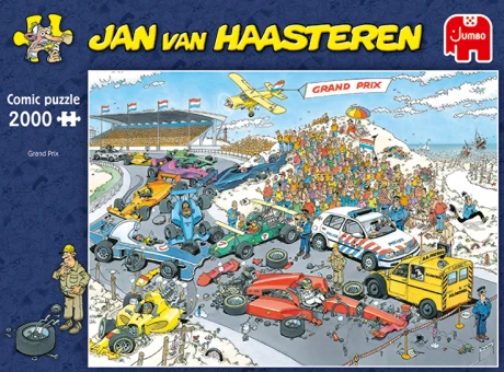 Jumbo 19097 Jan Van Haasteren Formel 1 Der Start 2000 Teile Puzzle 6 Jumbo 19097 Jan Van Haasteren Formel 1 Der Start 2000 Teile Puzzle – Bild 4