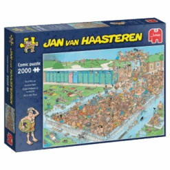 JUMBO 20040 Jan Van Haasteren Ab In Den Pool 2000 Teile Puzzle