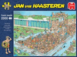 JUMBO 20040 Jan Van Haasteren Ab In Den Pool 2000 Teile Puzzle -Berühmter Spielzeug Geschäft 20040 front