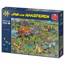 JUMBO 20042 Jan Van Haasteren - Food Truck Festival - 1500 Teile Puzzle 8 JUMBO 20042 Jan Van Haasteren - Food Truck Festival - 1500 Teile Puzzle -Berühmter Spielzeug Geschäft 20042 linksansicht
