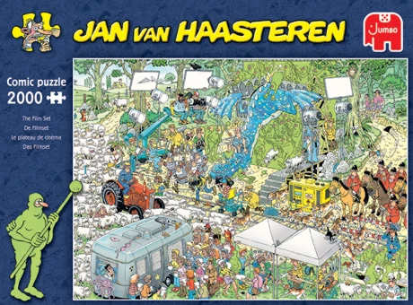 Jumbo 20047 Jan Van Haasteren Das Filmset 2000 Teile Puzzle 6 Jumbo 20047 Jan Van Haasteren Das Filmset 2000 Teile Puzzle – Bild 4