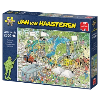 Jumbo 20047 Jan Van Haasteren Das Filmset 2000 Teile Puzzle 5 Jumbo 20047 Jan Van Haasteren Das Filmset 2000 Teile Puzzle – Bild 3