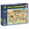 Jumbo Spiele 20072 Jan Van Haasteren Sandskulpturen, 2000 Teile Puzzle -Berühmter Spielzeug Geschäft 20072 l 0