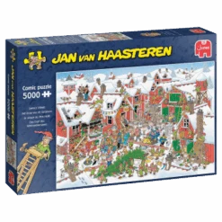 Jumbo 20076 Jan Van Haasteren Das Dorf Des Weihnachtsmanns 5000 Teile Puzzle