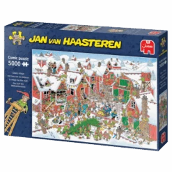 Jumbo 20076 Jan Van Haasteren Das Dorf Des Weihnachtsmanns 5000 Teile Puzzle -Berühmter Spielzeug Geschäft 20076 r 13