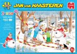 Jumbo Spiele 20081 Jan Van Haasteren Junior 10 Der Schneemann 150 Teile Puzzle -Berühmter Spielzeug Geschäft 20081 f 14