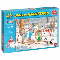 Jumbo Spiele 20081 Jan Van Haasteren Junior 10 Der Schneemann 150 Teile Puzzle