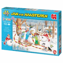 Jumbo Spiele 20081 Jan Van Haasteren Junior 10 Der Schneemann 150 Teile Puzzle -Berühmter Spielzeug Geschäft 20081 r 13