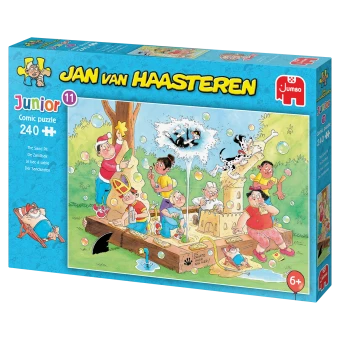 Jumbo Spiele 20082 Jan Van Haasteren Junior 11 Der Sandkasten 240 Teile Puzzle 6 Jumbo Spiele 20082 Jan Van Haasteren Junior 11 Der Sandkasten 240 Teile Puzzle – Bild 4