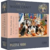 Trefl 20149 Hundefreundschaft 1000 Teile Holz Puzzle -Berühmter Spielzeug Geschäft 20149 150 01
