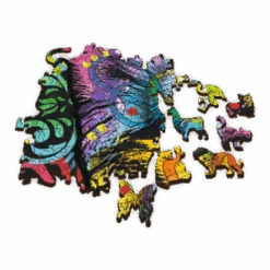 Trefl 20160 Wood Craft Dean Russo Bunter Welpe 500+1 Holzpuzzle -Berühmter Spielzeug Geschäft 20160 150 03