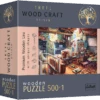 Trefl 20179 Wood Craft Schätze Auf Dem Dachboden 500+1 Teile Holzpuzzle -Berühmter Spielzeug Geschäft 20179 150 01