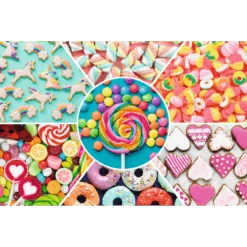 Trefl 23004 Süßigkeiten 300 Teile Puzzle -Berühmter Spielzeug Geschäft 23004 150 02